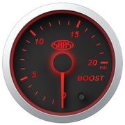 Boost Gauge Diesel 0-20psi 52mm Black Street Series