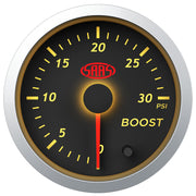 Boost Gauge Diesel 0-30psi 52mm Black Street Series