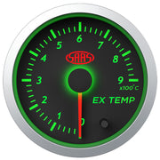 Exhaust Temperature Gauge 0°-900° 52 mm Black Street Series