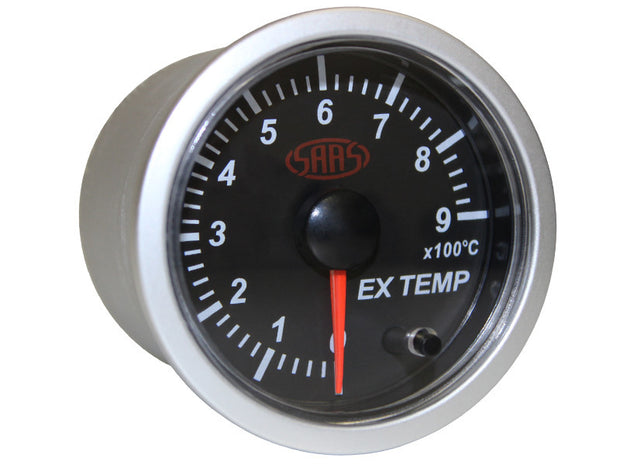 Exhaust Temperature Gauge 0°-900° 52 mm Black Street Series