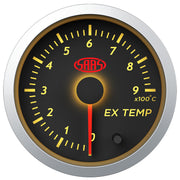 Exhaust Temperature Gauge 0°-900° 52 mm Black Street Series