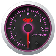 Exhaust Temperature Gauge 0°-900° 52 mm Black Street Series
