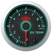 Exhaust Temperature Gauge 0°-900° 52 mm Black Street Series