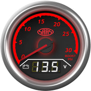 Dual Gauge Boost 0-30psi/volt 8v-18v Analogue/Digital Trax Series