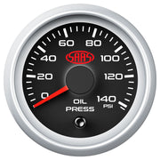 Oil Press Gauge 0-140psi 52mm Black Muscle Series 2