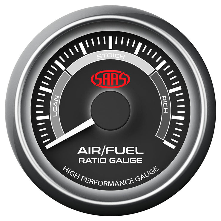 Air Fuel Ratio Gauge Narrow Band 52mm Muscle Black