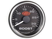 Boost Gauge Diesel 0-30psi 52mm Black Muscle Series