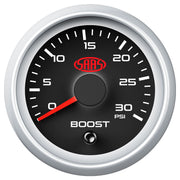 Boost Gauge Diesel 0-30psi 52mm Black Muscle Series 2